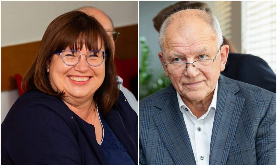 Orinta Leiputė ir Vytenis Povilas Andriukaitis