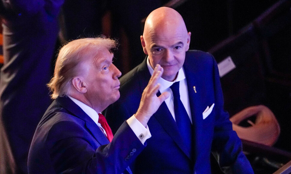 Gianni Infantino su Donaldu Trumpu /  / AP