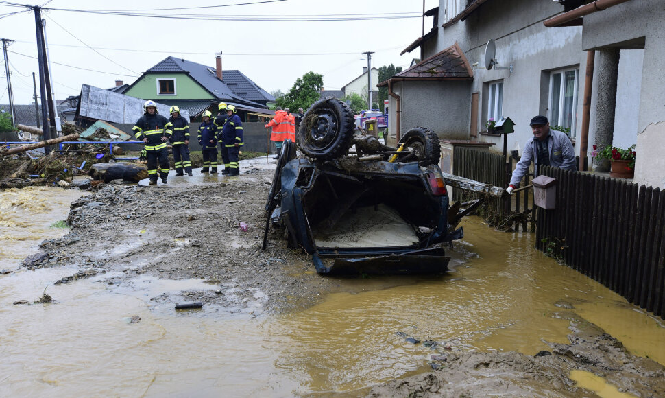 Potvynis Čekijoje