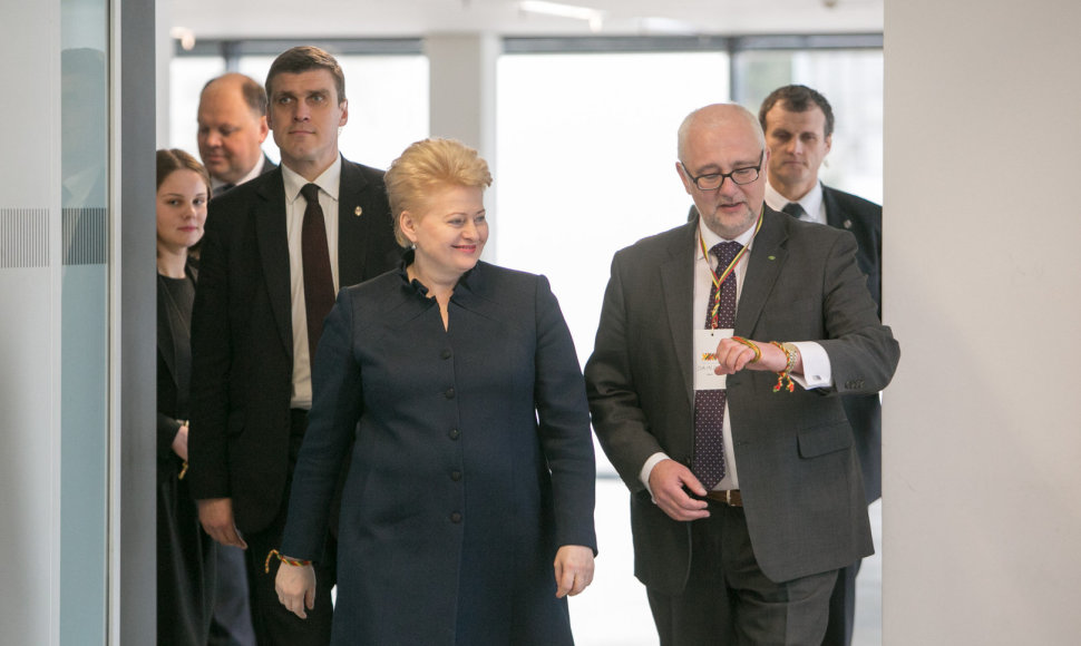 Dalia Grybauskaitė ir Dainius Pavalkis