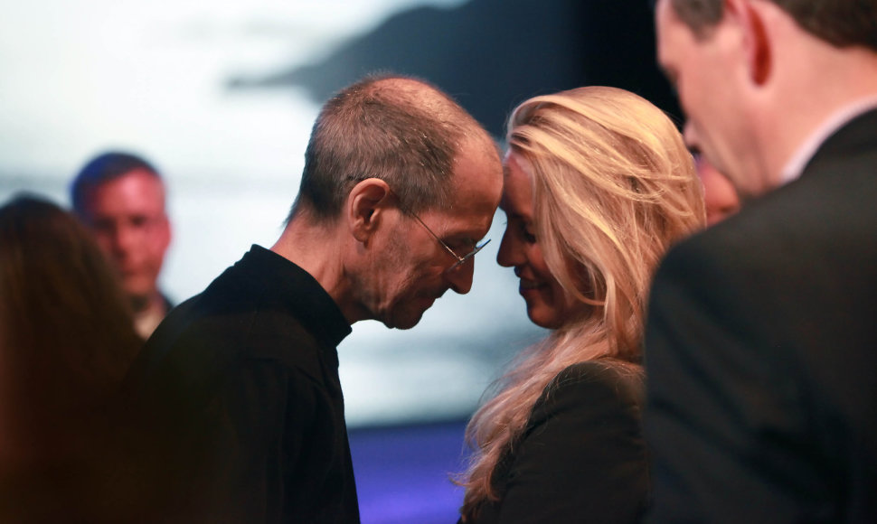 Steve'as Jobsas ir Laurene Powell (2011 m.)