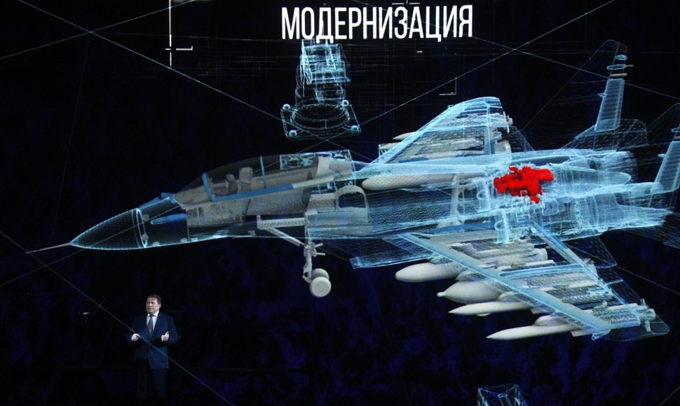 Naujausias Rusijos naikintuvas MIG-35