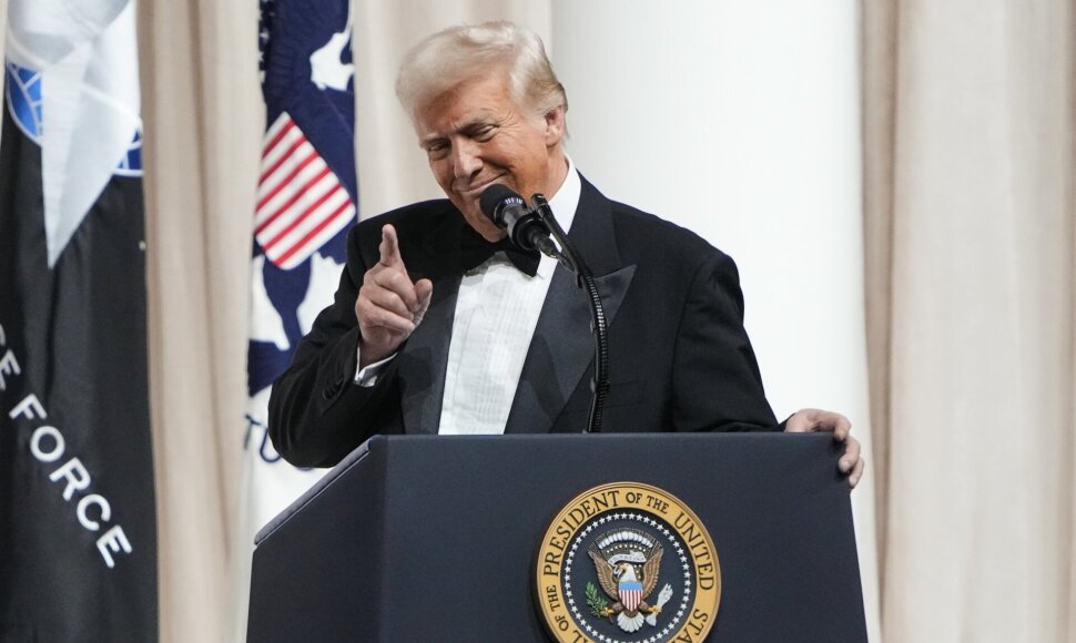 JAV prezidentas Donaldas Trumpas / Ben Curtis / AP
