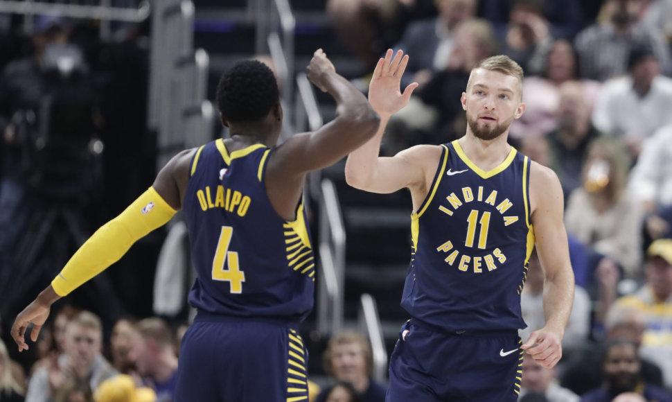 Victoras Oladipo ir Domantas Sabonis