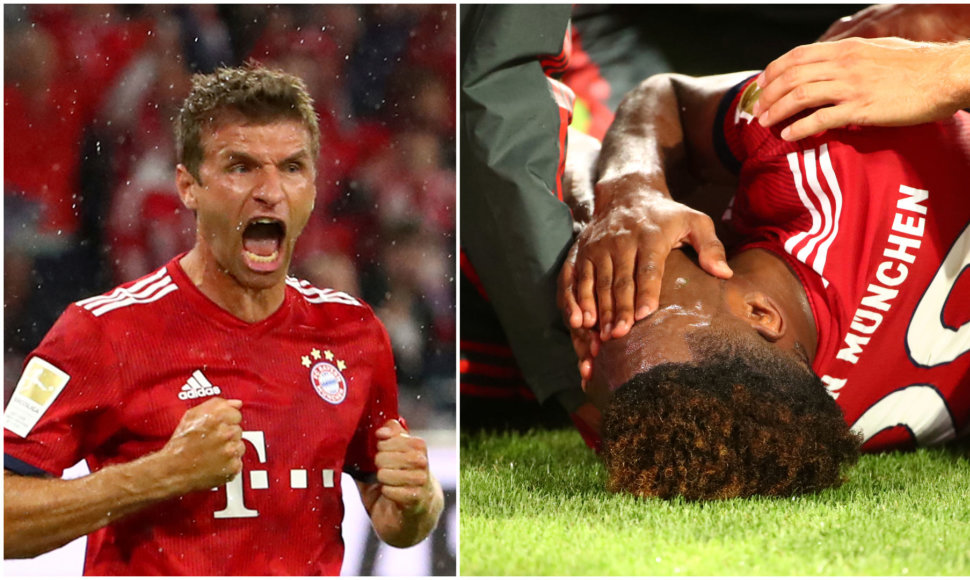 Thomas Muelleris ir Kingsley Comanas