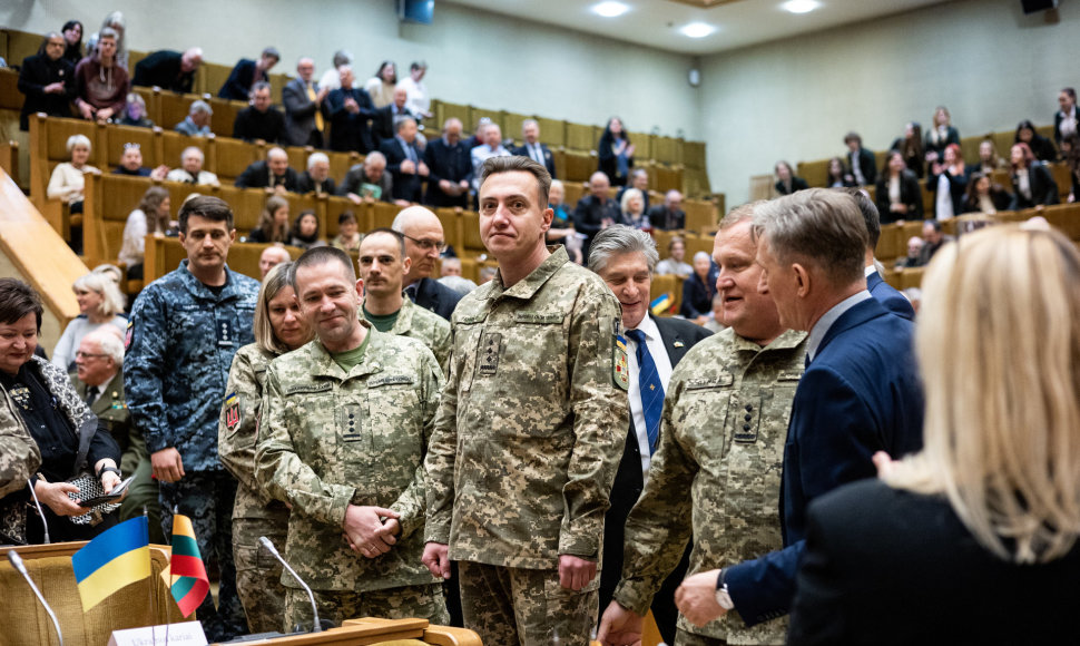 Konferencija „Metai karo Ukrainoje“ Seime