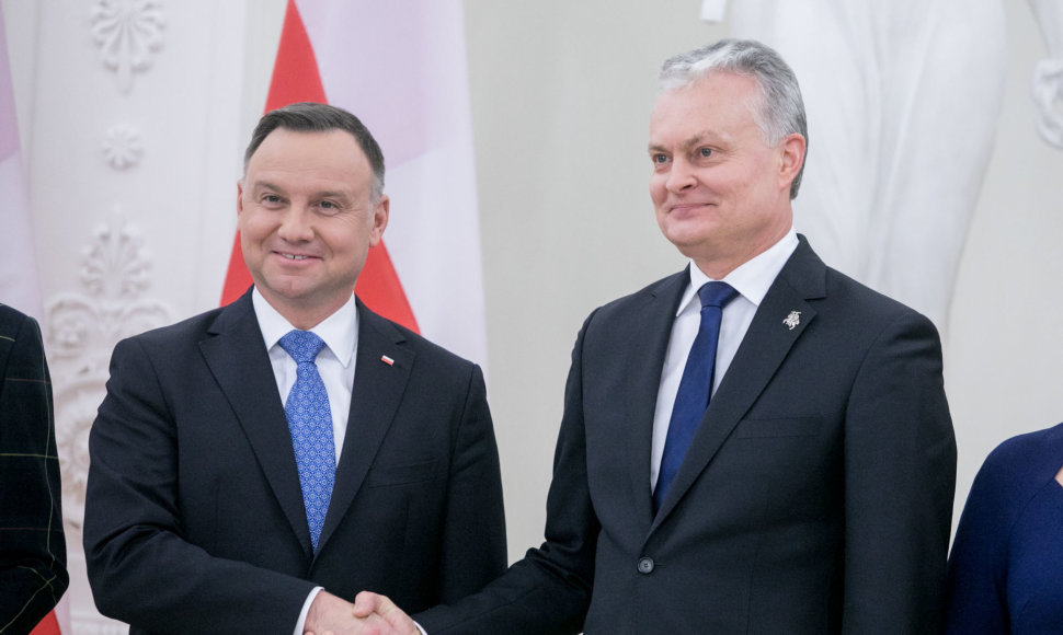 Andrzejus Duda ir Gitanas Nausėda