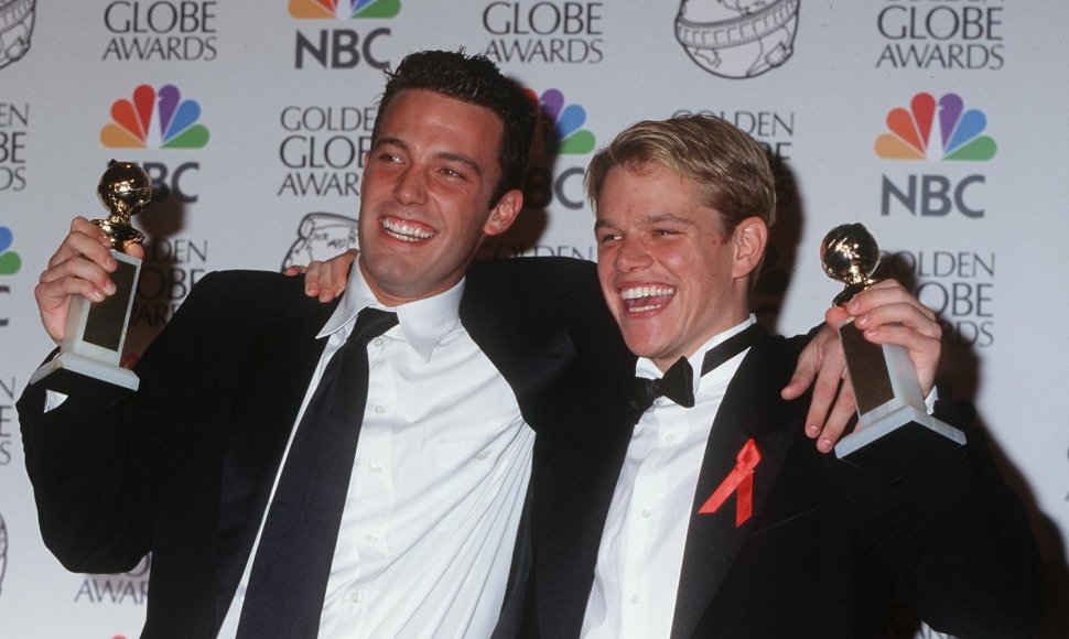 Benas Affleckas ir Mattas Damonas 1998 m. 