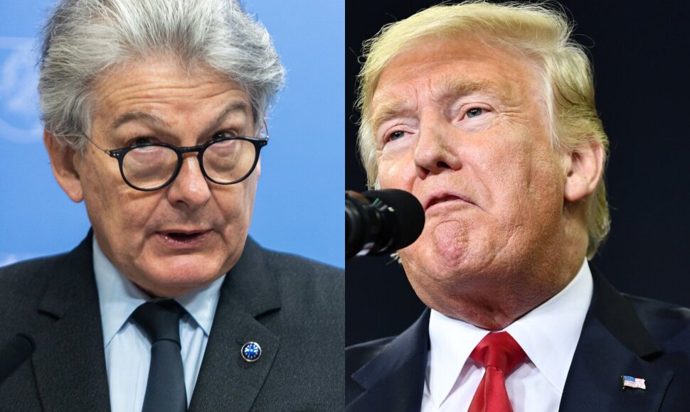 Thierry Bretonas, Donaldas Trumpas