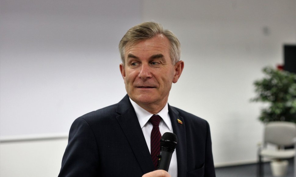 Seimo pirmininkas Viktoras Pranckietis gavo pylos nuo Šiaulių universiteto dėstytojų