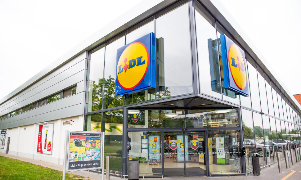 LIDL parduotuvė