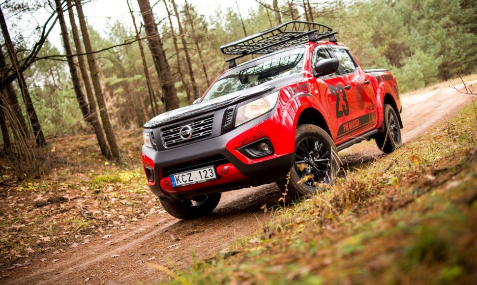 Projekto #iGoDakar automobilis „Nissan Navara“