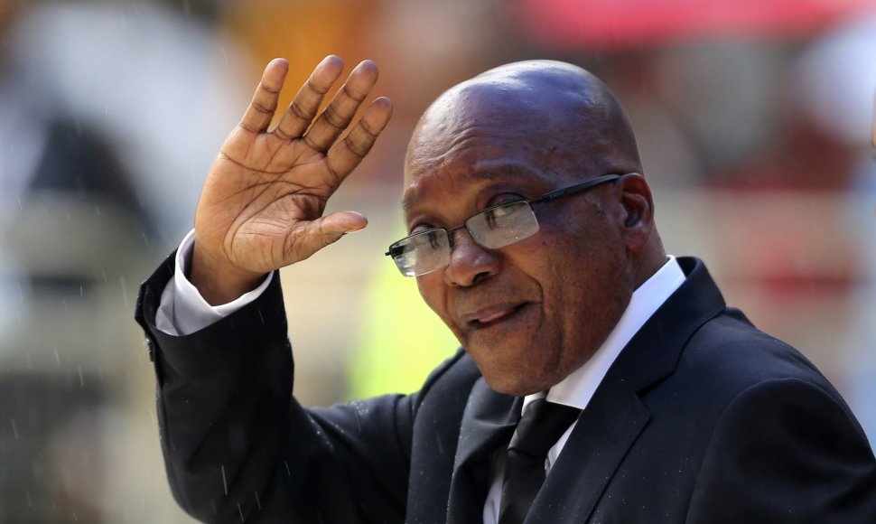 Pietų Afrikos prezidentas Jacobas Zuma