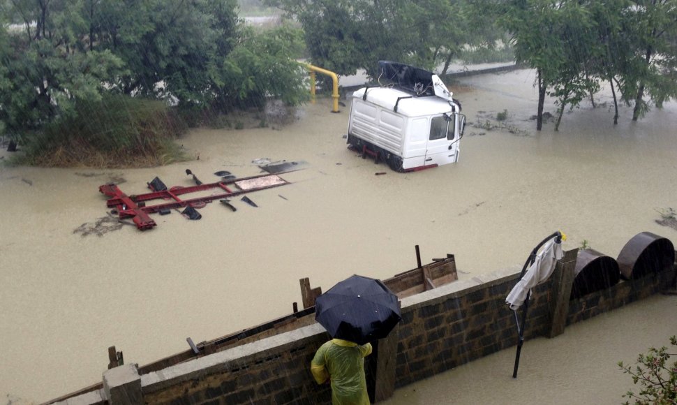 Potvynis Sočyje