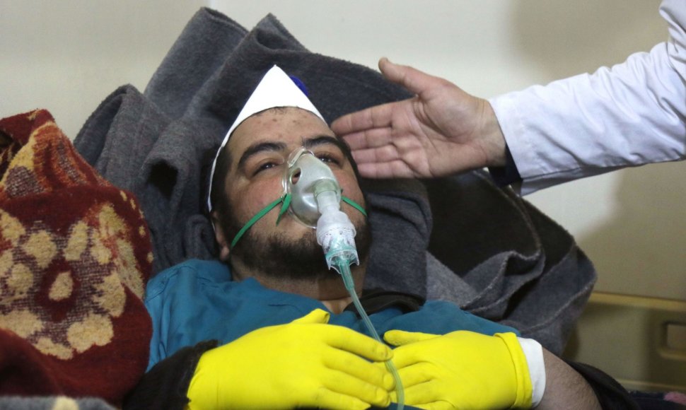 Cheminio ginklo ataka Sirijoje