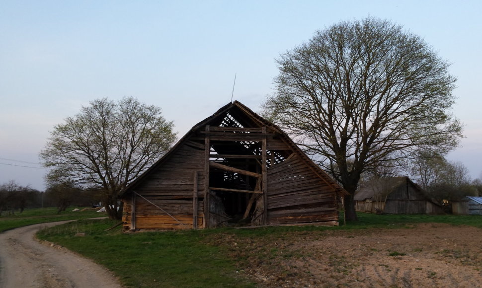 Išlikęs pesticidų sandėlys