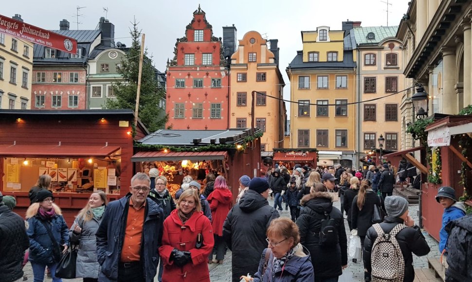 Kalėdinis Stokholmas: kuklus, gyvas ir artimas