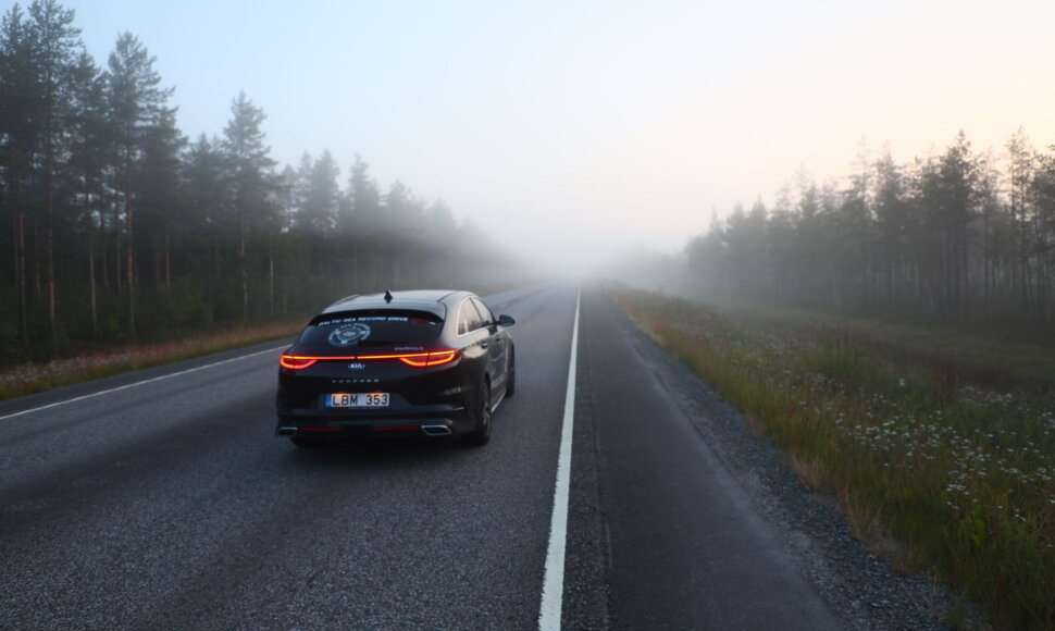 Kelionė automobiliu per Baltijos &scaron;alis