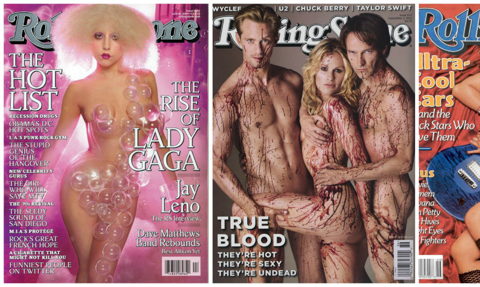 Lady Gaga, serialo „Tikras kraujas“ žvaigždės ir Christina Aguilera