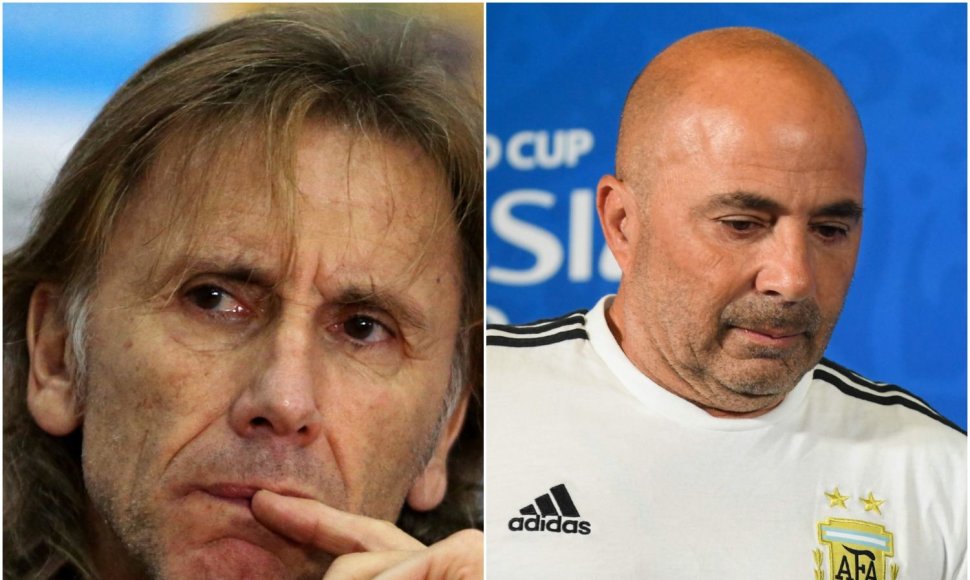 Ricardo Gareca turėtų pakeisti Jorge Sampaoli Argentinos rinktinės trenerio poste.