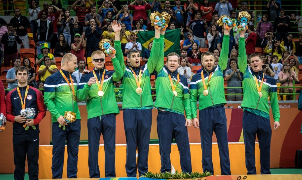 Lietuvos golbolo rinktinė 2016 metais iškovojo paralimpinių žaidynių auksą.