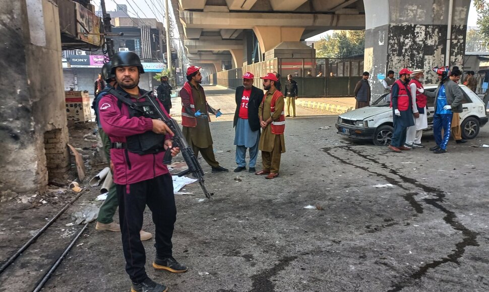 Pakistano saugumo pareigūnas /  / AP