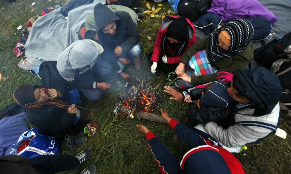 Slovėniją pasiekė rekordinis skaičius migrantų