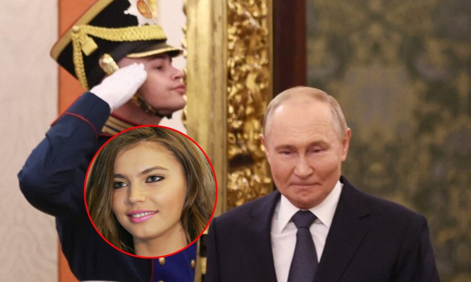 Alina Kabajeva ir Vladimiras Putinas