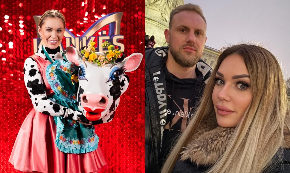 Justina Partikė su vaikinu
