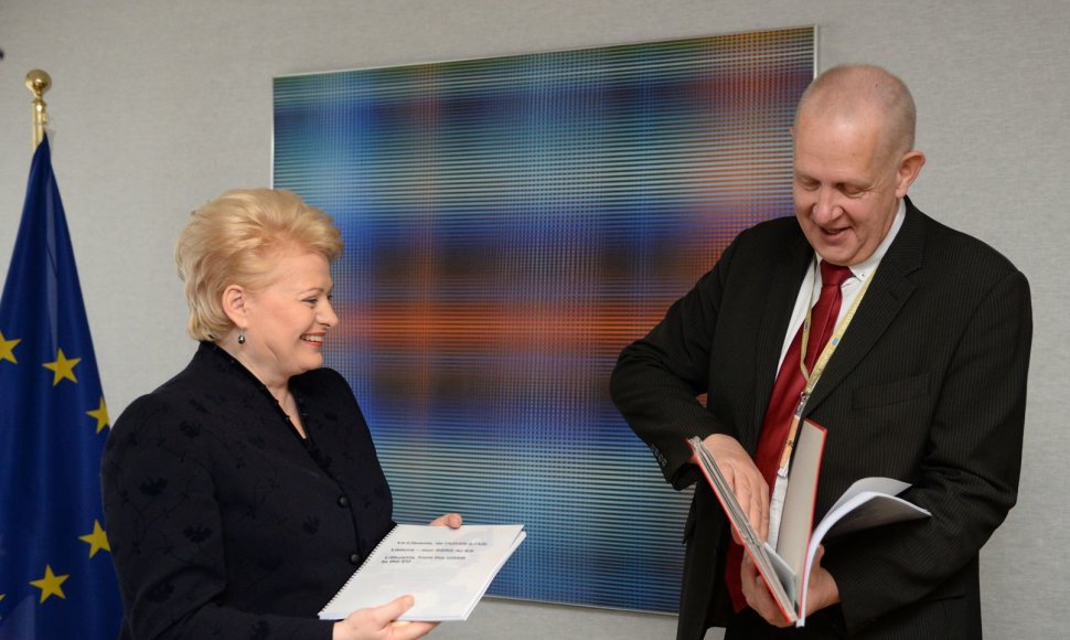 Lietuvos Respublikos Prezidentė Dalia Grybauskaitė susitiko su ES Tarybos generalinio sekretoriato vadovu Uwe Corsepiusu.