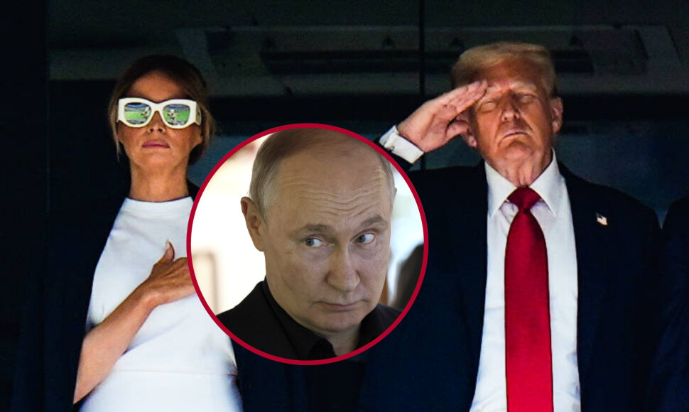 Melania Trump, Vladimiras Putinas, Donaldas Trumpas