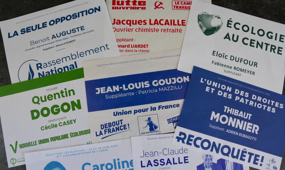 Parlamento rinkimai Prancūzijoje
