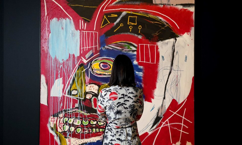Jeano-Michelio Basquiat paveikslas „Šiuo atveju“