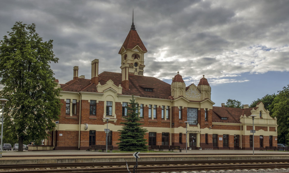 Marijampolės geležinkelio stotis viena puošniausių šalyje