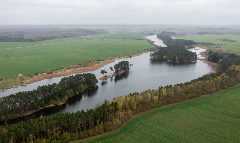 Baisogala ir jos apylinkės, kur planuojama statyti „Rheinmetall“ gamyklą