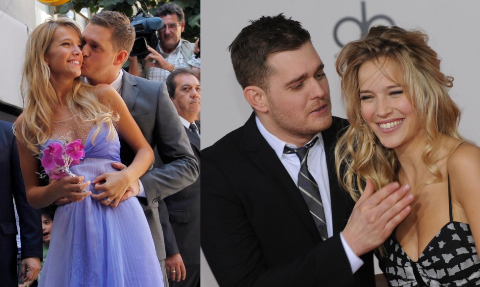 Michaelas Buble ir Luisana Lopilato 