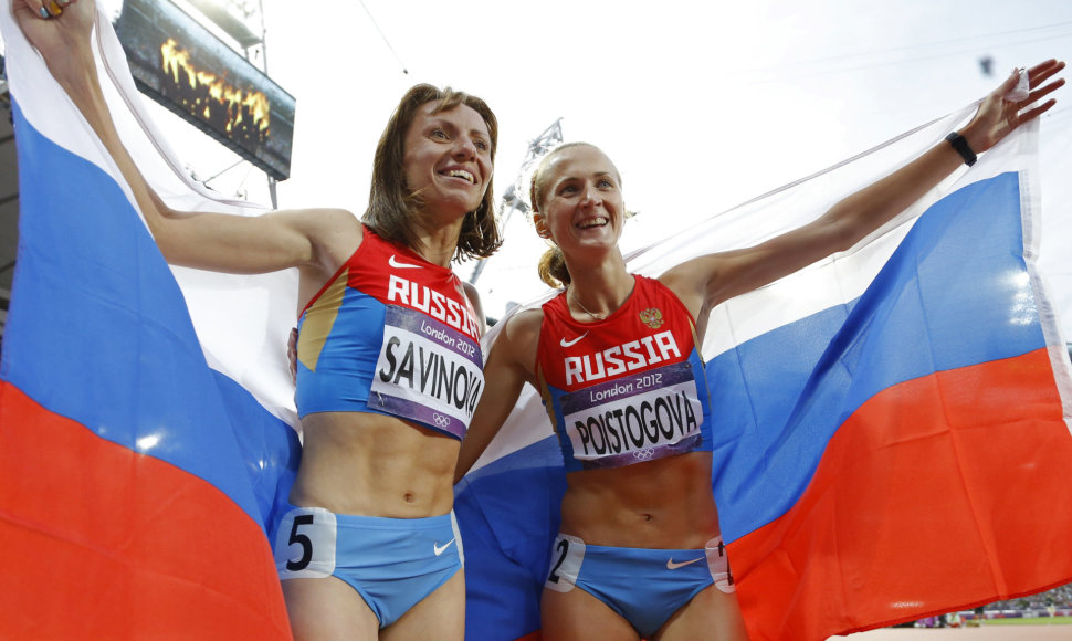 Marija Savinova-Farnosova ir Jekaterina Poistogova gali būti išmestos iš sporto visam laikui