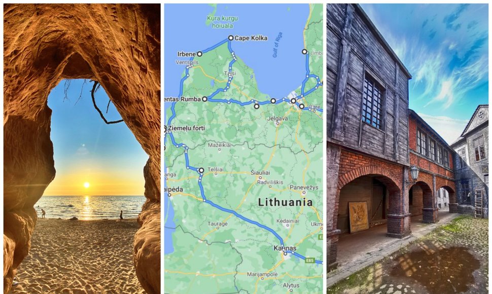 (Ne)atrasti Latvijos lobiai: lietuvių pora pasidalijo tobulu maršrutu
