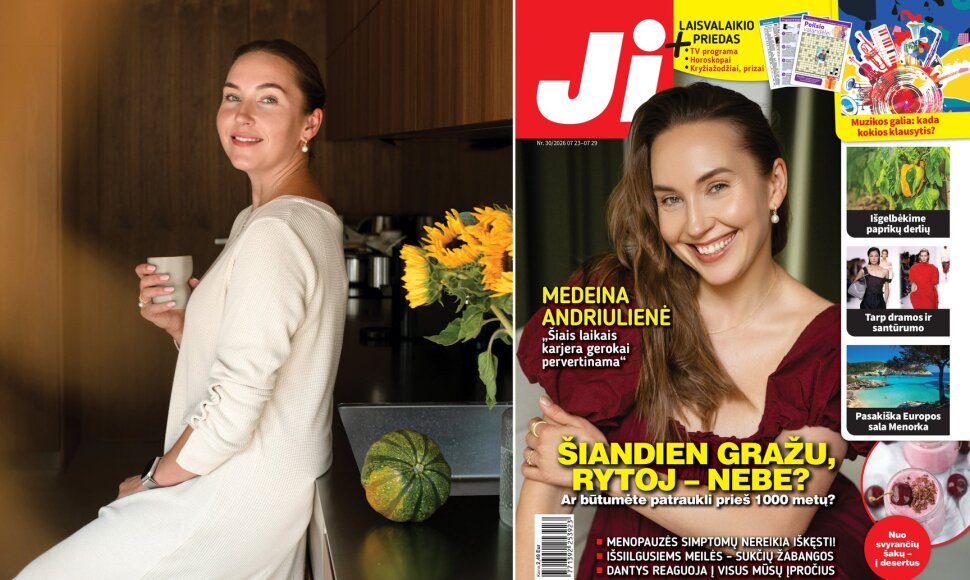 Medeina Andriulienė / žurnalo &bdquo;Ji&ldquo; Nr. 30 vir&scaron;elis 