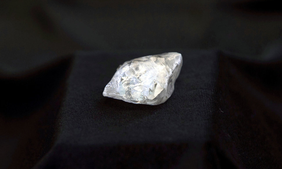 Rusijoje iškastas 60 karatų deimantas