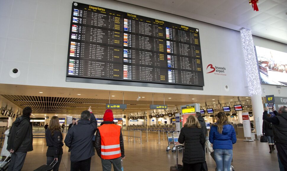 Zaventem oro uoste, Briuselyje.