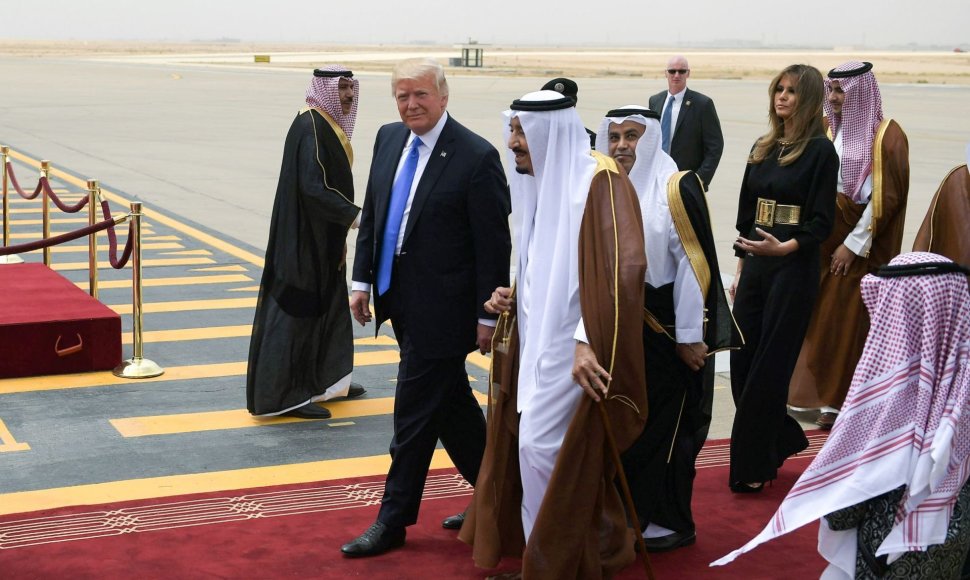 Donaldas Trumpas Saudo Arabijoje