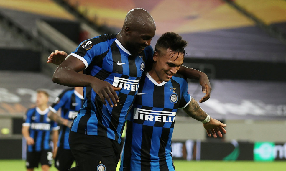 Milano „Inter“ puolėjų duetas Romalu Lukaku ir Lautaro Martinezas