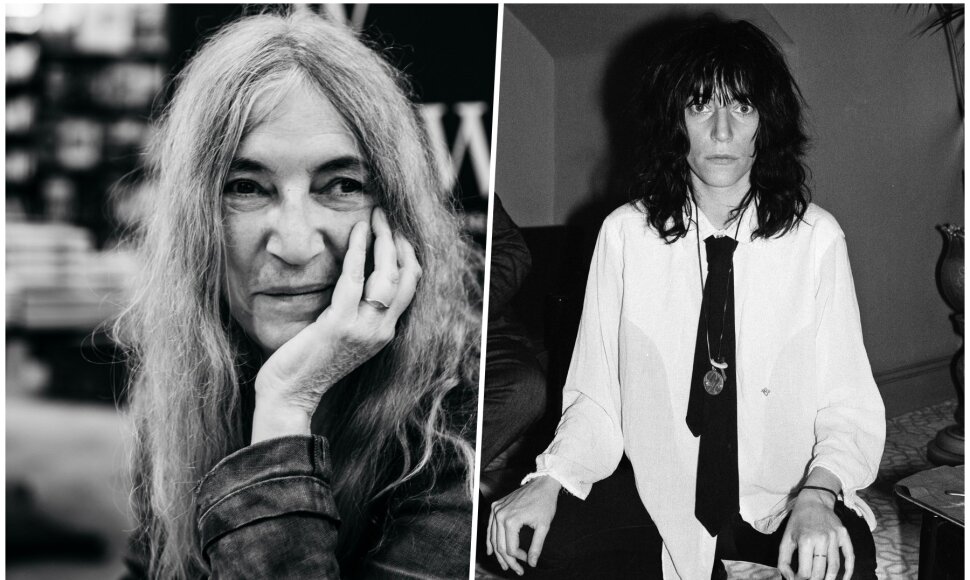 Dainininkė ir menininkė Patti Smith