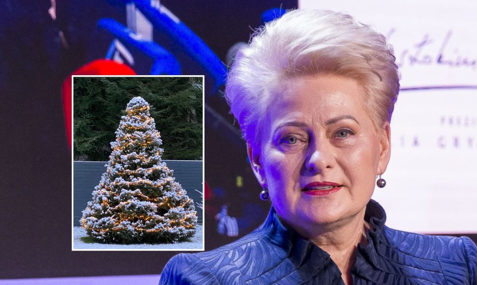 Dalia Grybauskaitė, jos Kalėdų eglė