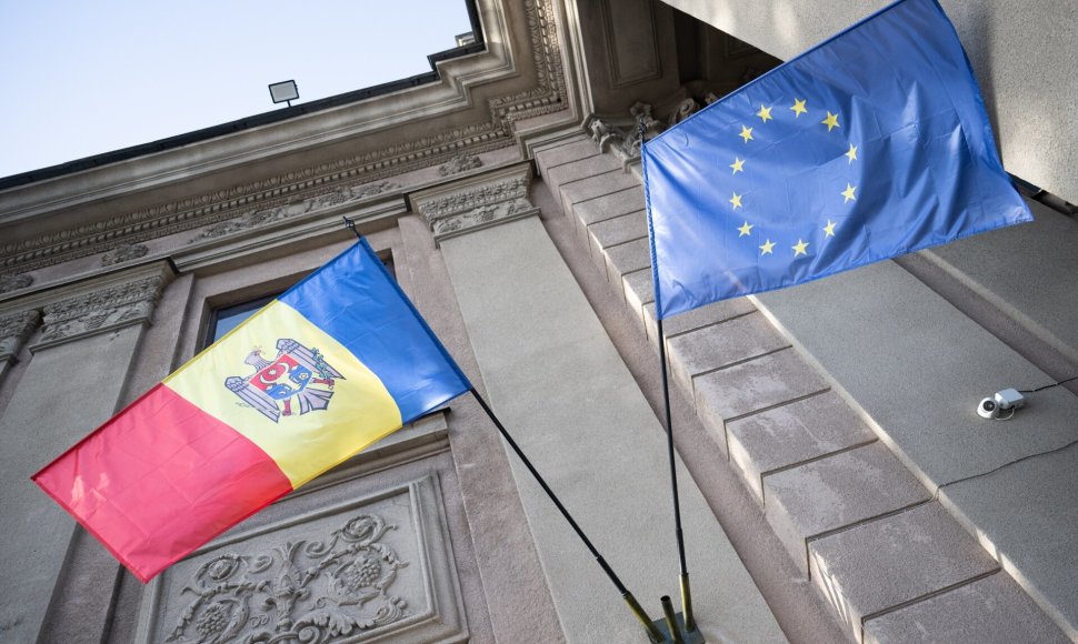 Moldova ir Europa yra susijusios. / Sebastian Gollnow / dpa/picture-alliance