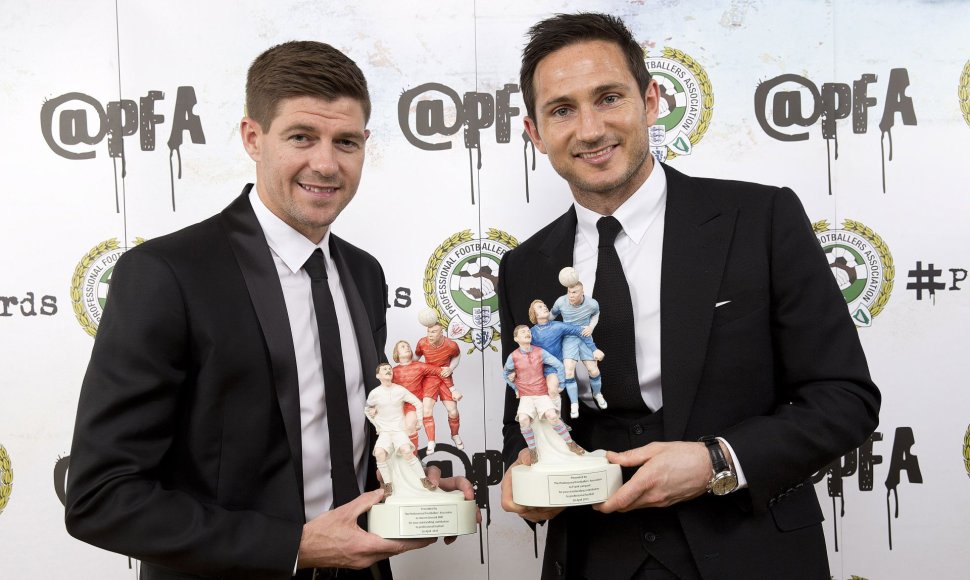 Stevenas Gerrardas ir Frankas Lampardas
