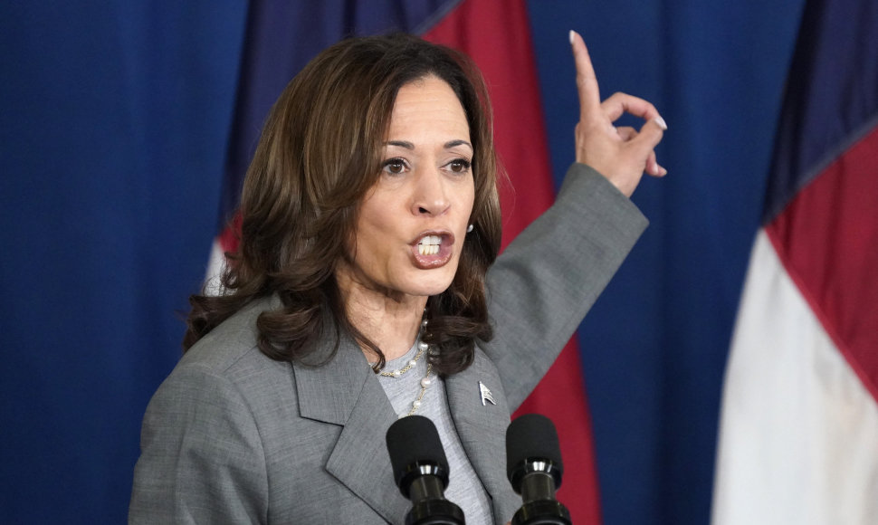 JAV viceprezidentė Kamala Harris