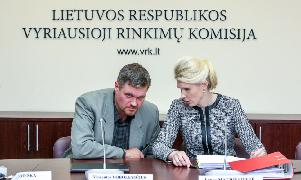 Vincentas Vobolevičius ir Laura Matjošaitytė