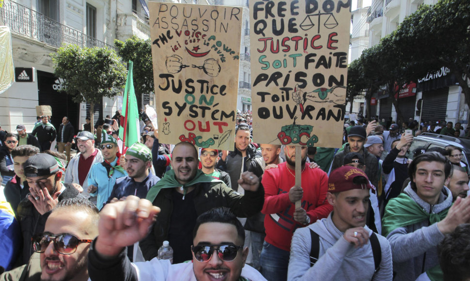 Protestas Alžyre